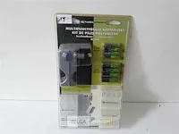 1 x batterijlader voor aaa-aa met verloophulzen kwaliteit batterijen niet gekend - afbeelding 1 van  2