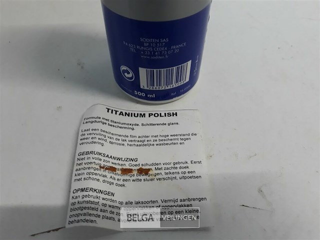 1 x belgom titanium polish 500 ml - afbeelding 3 van  3