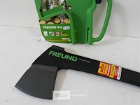 1 x bijl 1,9 kg steel 73 cm pvc steel gesmede blok - afbeelding 3 van  3