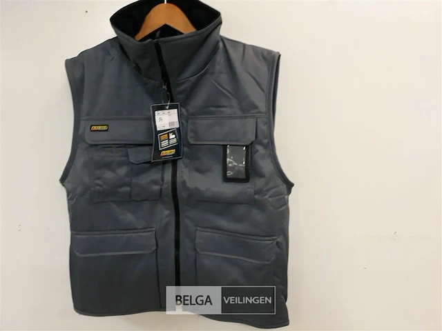 1 x bodywarmer grijs blaklader l - afbeelding 2 van  3