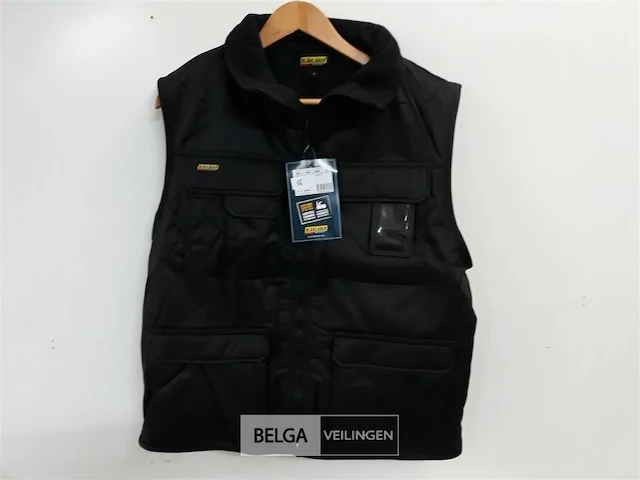 1 x bodywarmer zwart blaklader xl - afbeelding 1 van  3