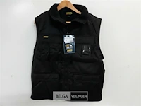 1 x bodywarmer zwart blaklader xl - afbeelding 1 van  3