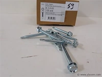 1 x boorschroef zeskant 6,3x63 mm 100 stuks - afbeelding 1 van  2