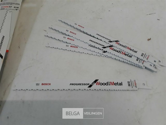 1 x bosch vervangblad reciprozaag 5 stuks - afbeelding 3 van  3