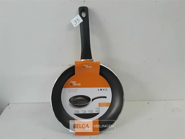 1 x braadpan 26 cm anti-aanbak - afbeelding 2 van  3