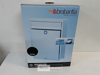 1 x brievenbus brabantia mat zwart - afbeelding 1 van  3
