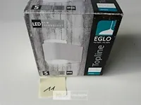 1 x buiten gevellamp eglo 2x3w led warm wit 500lm - afbeelding 2 van  4