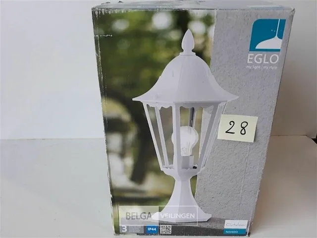 1 x buitenlamp eglo e27 fitting 47x23 cm - afbeelding 1 van  4