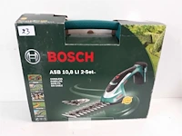 1 x buxusschaar 12 cm abs 10,8 li pvc opbergdoos + vervangmes als grasschaar lader 3,5u - afbeelding 4 van  4