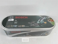 1 x buxusschaar 12 cm isio 3,6v + vervangmes als grasschaar in blikken opbergdoos - afbeelding 1 van  4