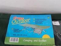 1 x camping bed opvouwbaar - afbeelding 2 van  2