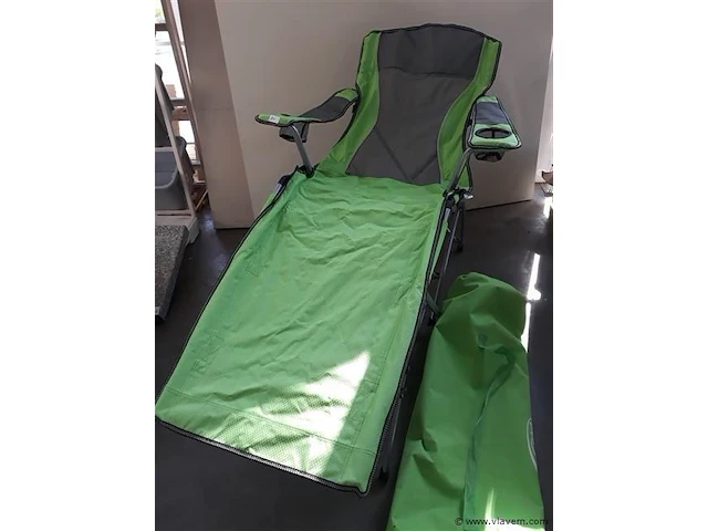 1 x camping ligbed opvouwbaar - afbeelding 1 van  2