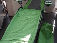 1 x camping ligbed opvouwbaar - afbeelding 1 van  2