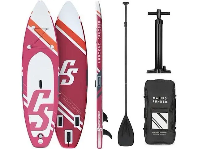 1 x capital sports sup board lanikai cruiser 10'8" rusty red - afbeelding 1 van  1