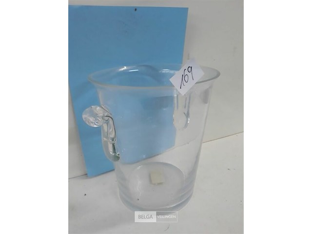 1 x champagne emmer glas 21 cm - afbeelding 3 van  3