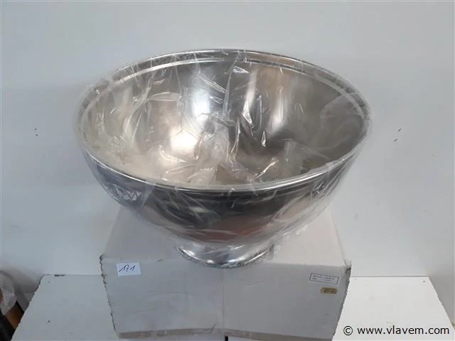 1 x champagne emmer inox 37 cm - afbeelding 1 van  2