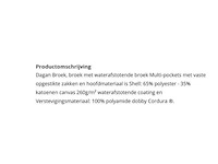 1 x dagan troussers; zwart; maat 40 - afbeelding 6 van  6