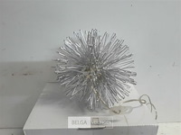 1 x deco 8 led lamp warm wit bal 15 cm - afbeelding 3 van  3