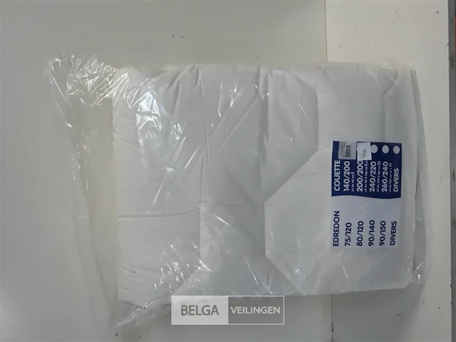 1 x dekbed 140x200 b-kwaliteit - afbeelding 3 van  3