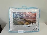 1 x dekbed 240x200 cm vulling met holle vezels