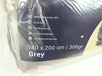 1 x dekbed zelesta 140x200 grey - afbeelding 3 van  3