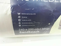 1 x dekbed zelesta 240x200 sand beach - afbeelding 3 van  3