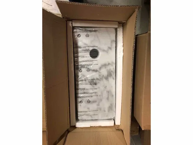1 x design booglamp voet marmer - afbeelding 2 van  4