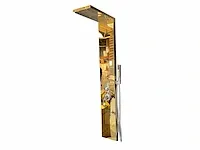 1 x design douchezuil - gold - afbeelding 1 van  5