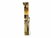 1 x design douchezuil - gold - afbeelding 2 van  5
