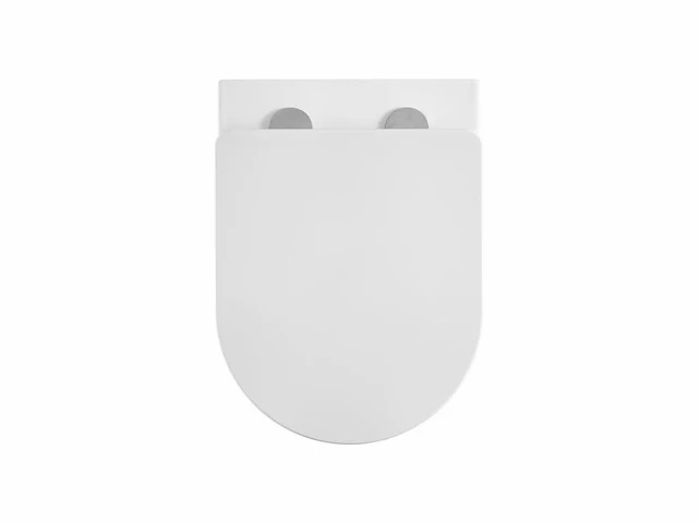 1 x design hangtoilet tornado wit - gesloten onderbodem - afbeelding 4 van  7
