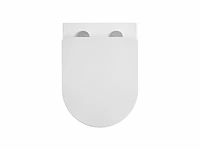 1 x design hangtoilet tornado wit - gesloten onderbodem - afbeelding 4 van  7
