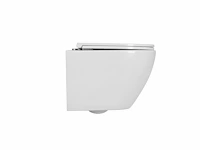 1 x design hangtoilet wit met rimless - afbeelding 4 van  7