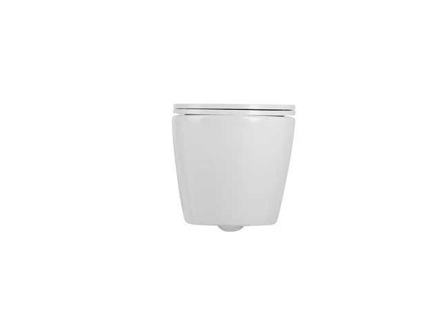 1 x design hangtoilet wit met rimless - afbeelding 5 van  7