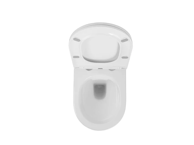 1 x design hangtoilet wit met rimless - afbeelding 6 van  7