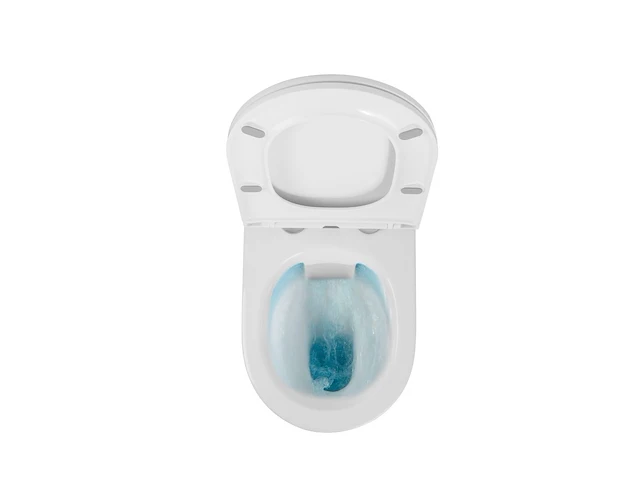 1 x design hangtoilet wit met rimless - afbeelding 7 van  7
