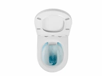 1 x design hangtoilet wit met rimless - afbeelding 7 van  7