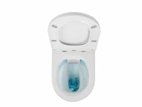 1 x design hangtoilet wit met rimless - afbeelding 7 van  7