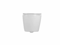 1 x design hangtoilet wit met rimless - afbeelding 5 van  7