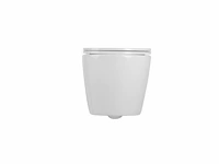 1 x design hangtoilet wit met rimless - afbeelding 5 van  7