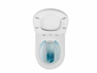 1 x design hangtoilet wit met rimless - afbeelding 7 van  7