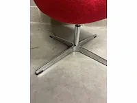 1 x design stoeltje rood - afbeelding 1 van  3