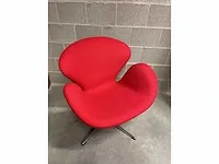 1 x design stoeltje rood - afbeelding 3 van  3