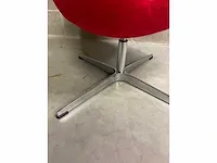 1 x design stoeltje rood - afbeelding 1 van  3