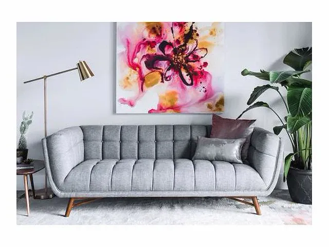 1 x design zetel grijs - afbeelding 1 van  1
