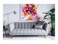 1 x design zetel grijs - afbeelding 1 van  1