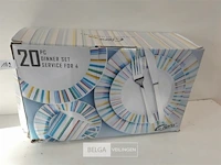 1 x dinnerset 20 delig voor 4 personen - afbeelding 1 van  3