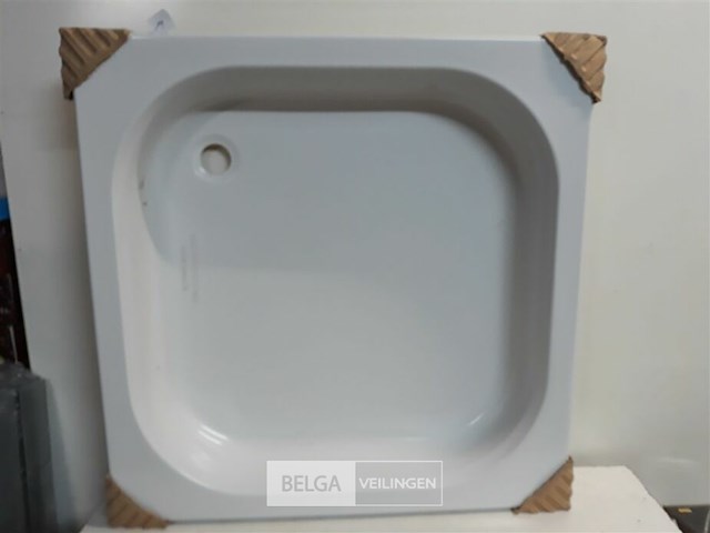 1 x douchebak 80x80 cm polyester - afbeelding 2 van  3