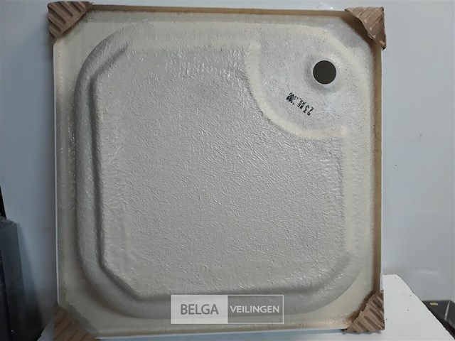 1 x douchebak 80x80 cm polyester - afbeelding 3 van  3