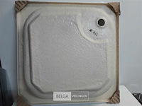 1 x douchebak 80x80 cm polyester - afbeelding 3 van  3