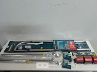 1 x douchestang voor hoek + toebehoren - afbeelding 1 van  3